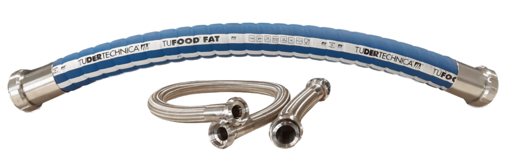 Flexibles caoutchouc et inox industriel